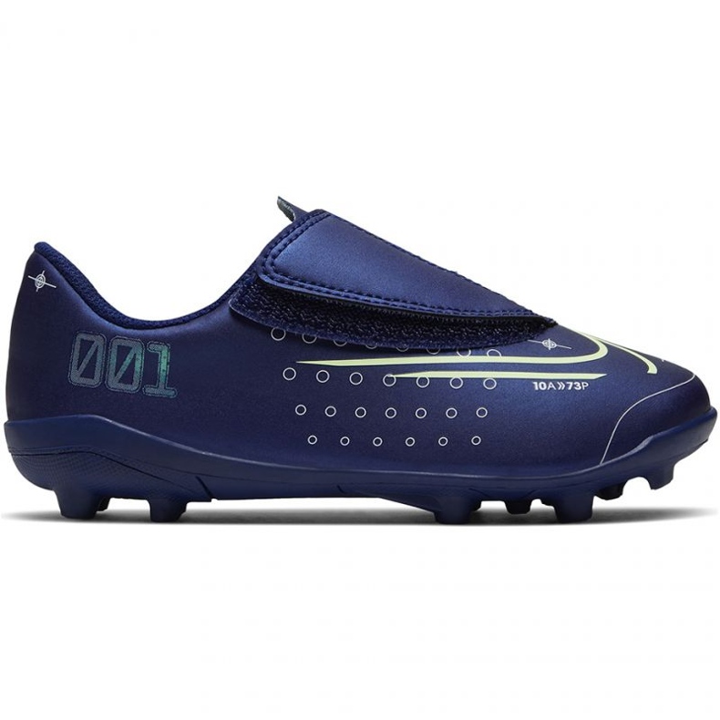Buty piłkarskie Nike Mercurial Vapor 13 Club Mds Mg PS(V) Jr CJ1149 401 granatowe niebieskie