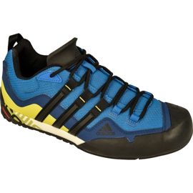 Buty adidas Terrex Swift Solo M BA8491 niebieskie