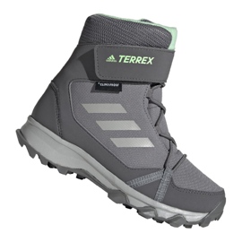 Buty adidas Terrex Snow Cf Cp Cw Jr G26580 szare
