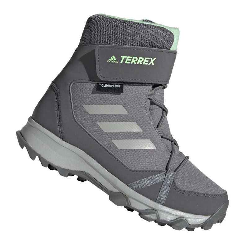 Buty adidas Terrex Snow Cf Cp Cw Jr G26580 szare