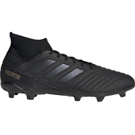 Buty piłkarskie adidas Predator 19.3 Fg M F35594 czarne czarne