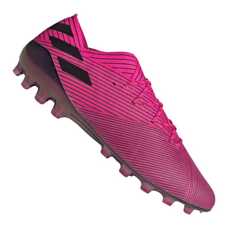 Buty piłkarskie adidas Nemeziz 19.1 Ag Fg M FU7033 różowe różowe