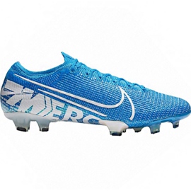 Buty piłkarskie Nike Mercurial Vapor 13 Elite Fg M AQ4176 414 wielokolorowe niebieskie