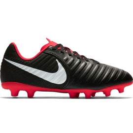 Buty piłkarskie Nike Tiempo Legend 7 Club Mg Jr AO2300 006 wielokolorowe czarne