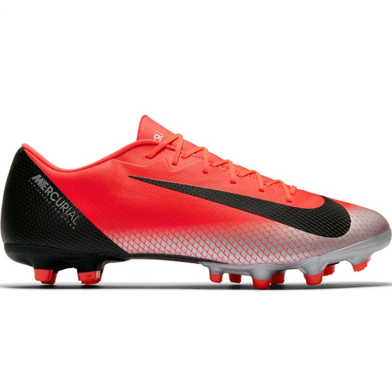 Buty piłkarskie Nike Mercurial Vapor 12 Academy CR7 Mg M AJ3721 600 wielokolorowe czerwone