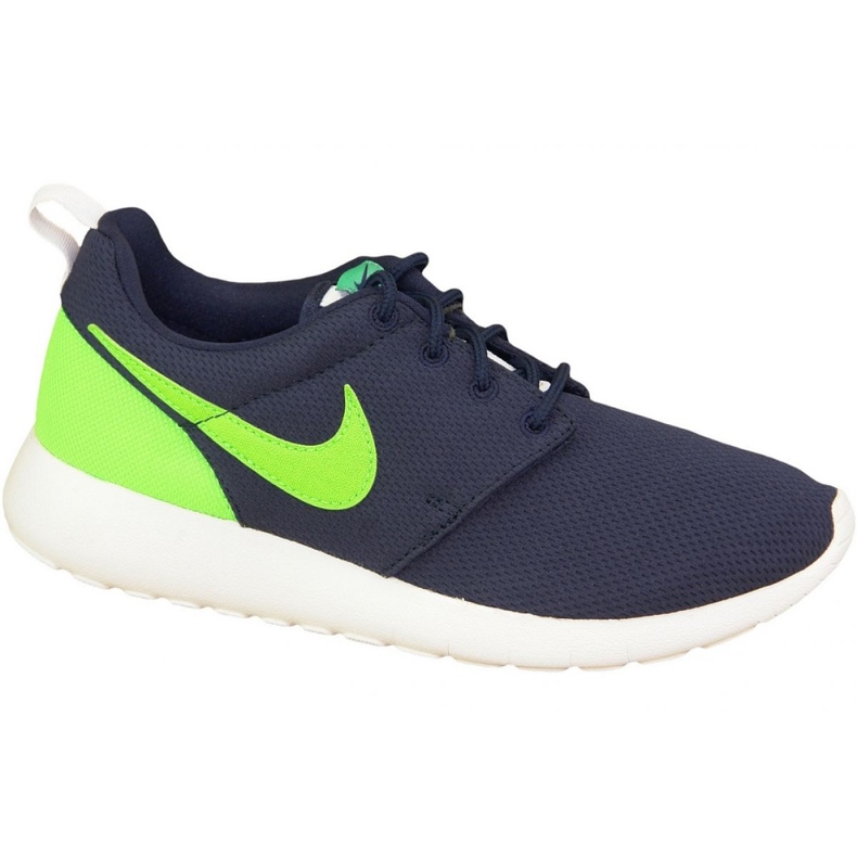 Buty Nike Roshe One Gs W 599728-413 granatowe zielone