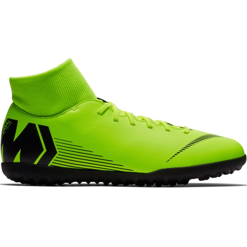 Buty piłkarskie Nike Mercurial Superfly 6 Club Tf M AH7372 701 wielokolorowe zielone