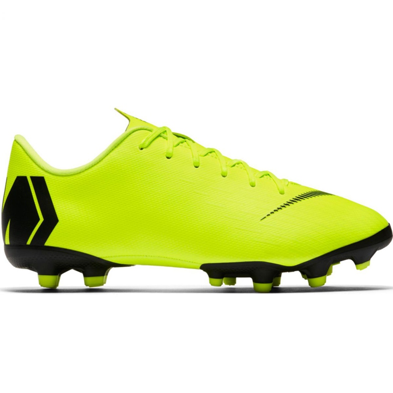 Buty piłkarskie Nike Mercurial Vapor 12 Academy Mg Jr AH7347 701 wielokolorowe żółte