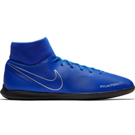 Buty piłkarskie Nike Phantom Vsn Club Df Ic M AO3271 400 niebieskie niebieskie
