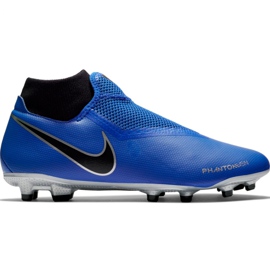 Buty piłkarskie Nike Phantom Vsn Academy Df FG/MG M AO3258 400 wielokolorowe niebieskie