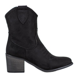 Super Mode Czarne Kowbojki