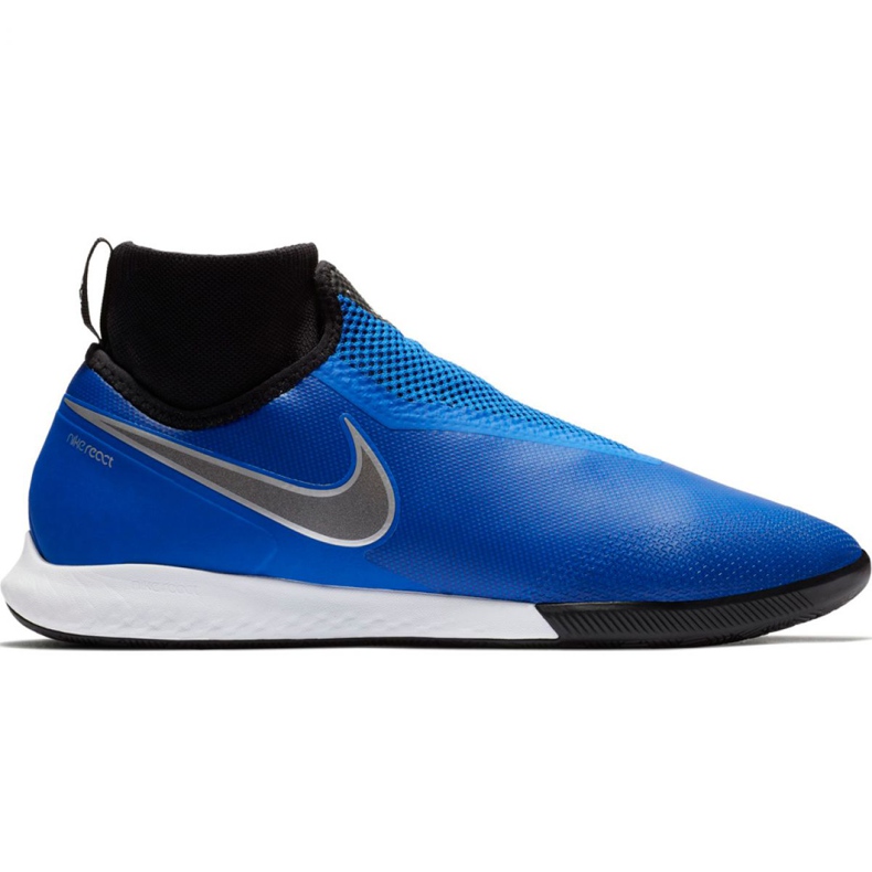 Buty piłkarskie Nike React Phantom Vsn Pro Df Ic M AO3276 400 niebieskie wielokolorowe