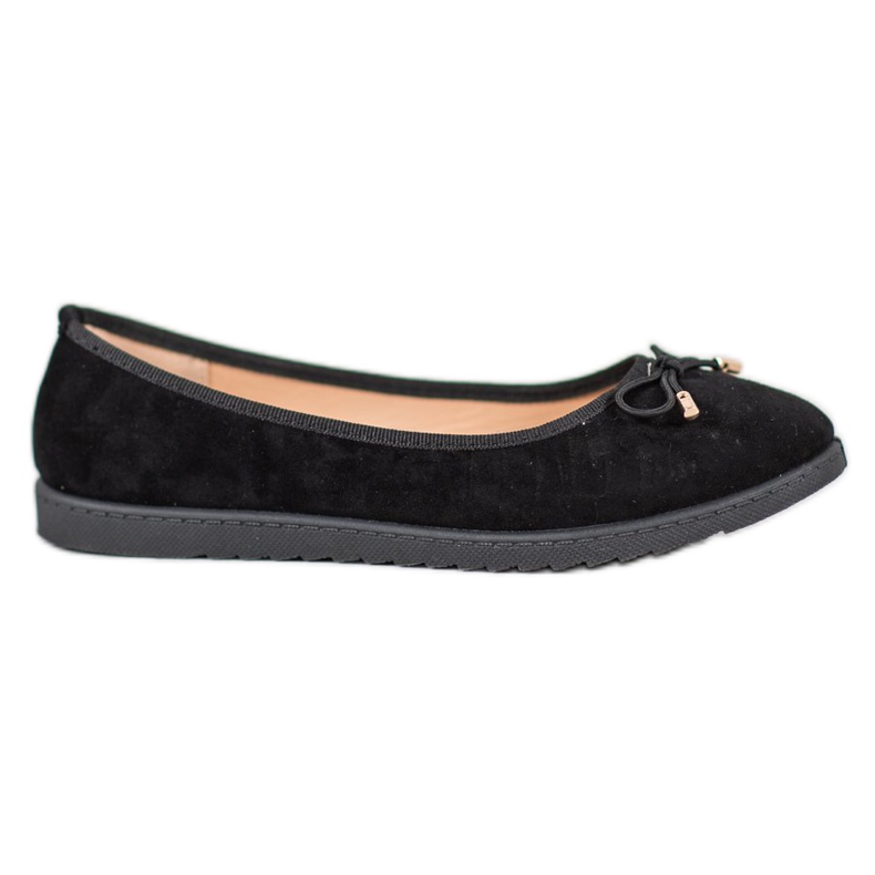 Sixth Sense Baleriny Z Kokardą czarne
