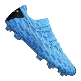 Buty piłkarskie Puma Future 5.1 Netfit Low Fg / Ag M 105791-01 niebieskie niebieskie