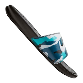 Klapki Nike Benassi Jdi Print M 631261-027 wielokolorowe