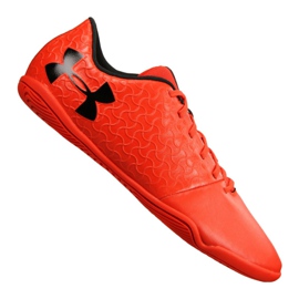 Buty halowe Under Armour Magnetico Select Ic M 3000117-600 pomarańczowe czerwone