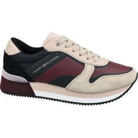 Buty Tommy Hilfiger Active City Sneaker W FW0FW04304 674 czerwone wielokolorowe