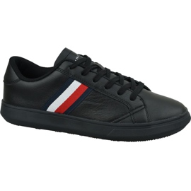 Buty Tommy Hilfiger Essential Leather Cupsole M FM0FM02388 Bds czarne