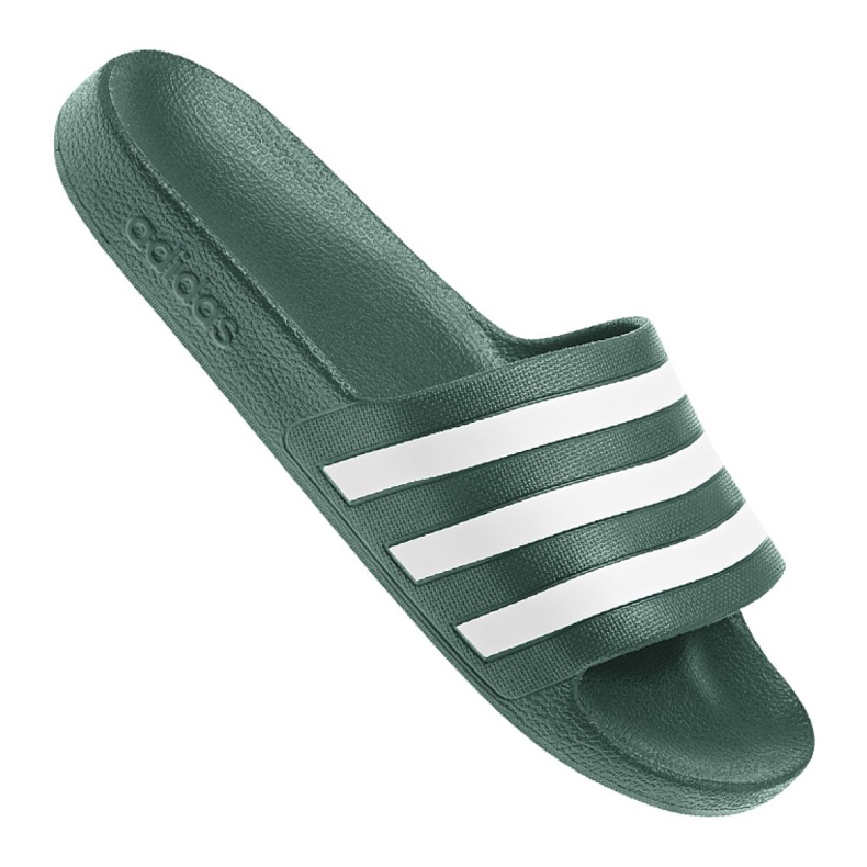 Klapki adidas Adilette Aqua M EG4159 białe zielone