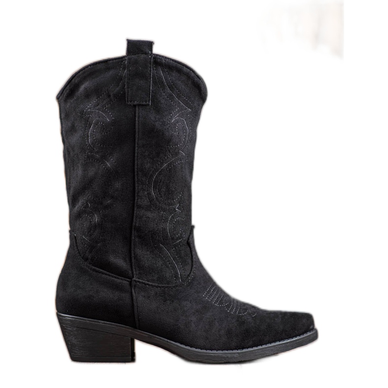 Seastar Wsuwane Kowbojki Ze Wzorem czarne