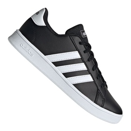 Buty adidas Grand Court Jr EF0102 czarne