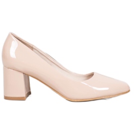 Klasyczne Czółenka VINCEZA beżowy