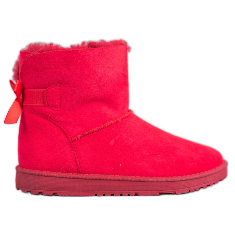 Haver Wygodne Mukluki czerwone