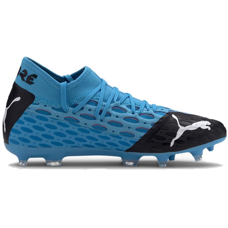 Buty piłkarskie Puma Future 5.2 Netfit Fg Evo M 105984 01 niebieskie niebieskie