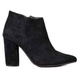 Marquiz Seksowne Botki Na Suwak czarne