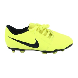 Buty piłkarskie Nike Phantom Venom Club Fg Jr AO0396-717 żółte