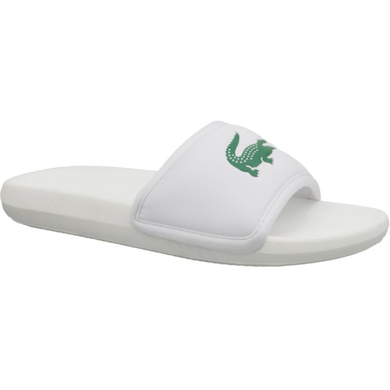 Klapki Lacoste Croco Slide 119 3 M 737CMA0020082 białe
