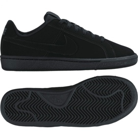 Buty Nike Court Royale Gs Jr 833535-001 czarne