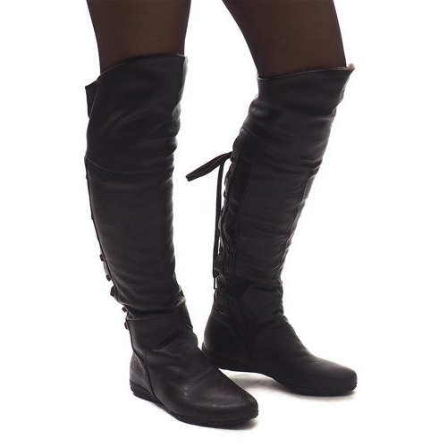 Botki Saszki Kozaki 66-11 Brązowy brązowe