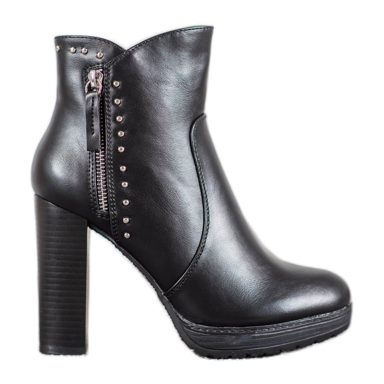 Kayla Botki Na Słupku czarne