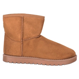 SHELOVET Klasyczne Mukluki brązowe