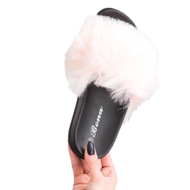 SHELOVET Stylowe Kapcie różowe