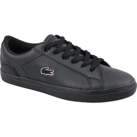 Buty Lacoste Lerond Bl 2 Jr 737CUJ002702H czarne