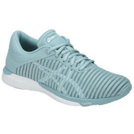 Buty Asics FuzeX Rush Adapt W T885N-1401 niebieskie
