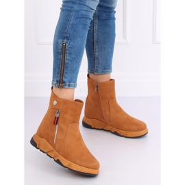 Botki w sportowym stylu camel SJ1938 Camel Ii Gatunek brązowe