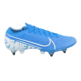 Buty piłkarskie Nike Mercurial Vapor 13 Elite SG-Pro Ac M AT7899 414 niebieskie