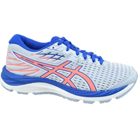 Buty Asics Gel-Cumulus 21 Gs W 1014A069-402 niebieskie wielokolorowe