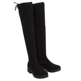 Muszkieterki na protektorze czarne NC711 Black