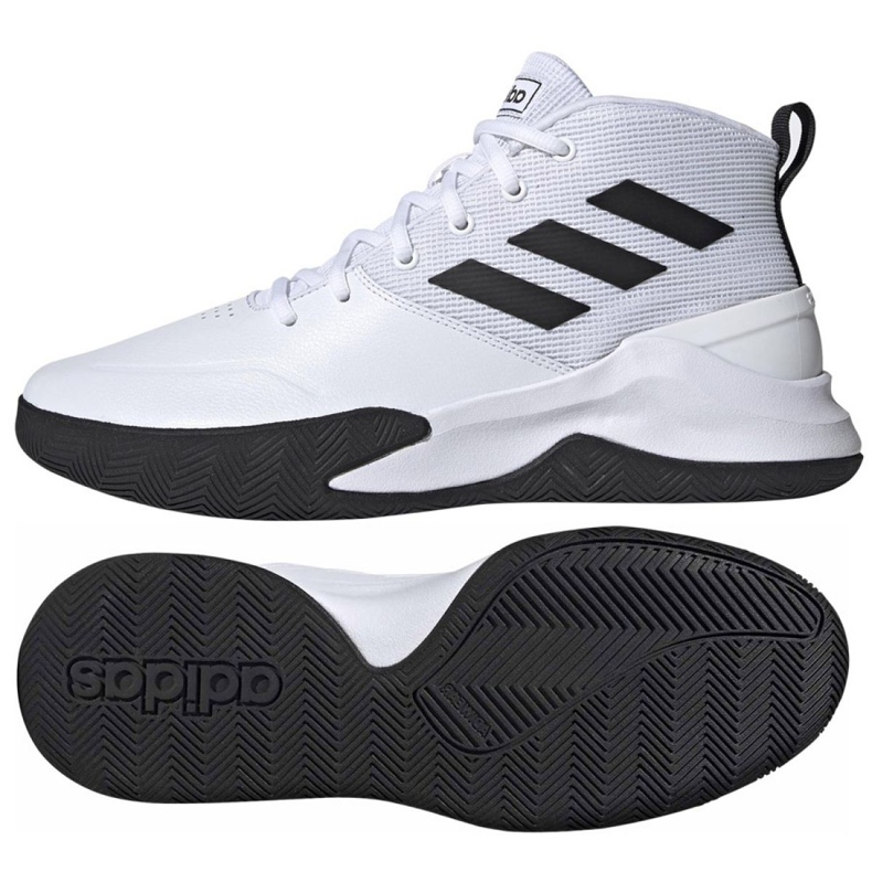Buty koszykarskie adidas Ownthegame M EE9631 białe białe