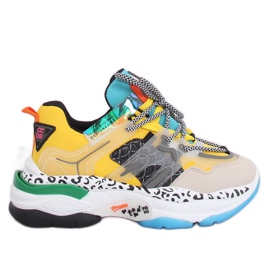 Buty sportowe LA65P Yellow wielokolorowe