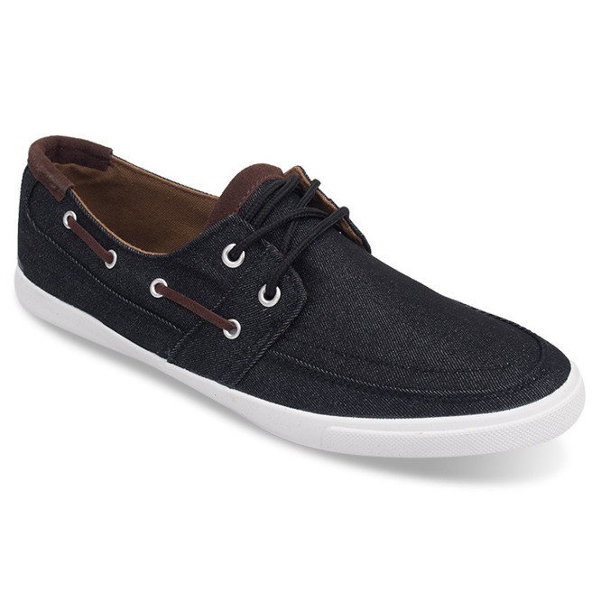 Sznurowane Mokasyny 806 Czarny czarne