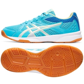 Buty Asics Upcourt 3 Gs Jr 1074A005-400 niebieskie niebieskie