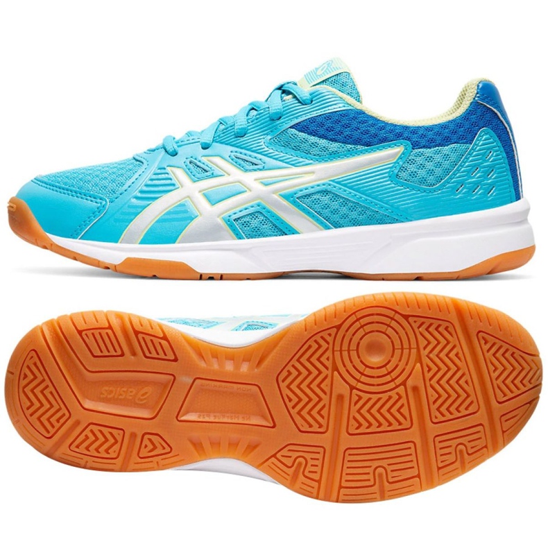 Buty Asics Upcourt 3 Gs Jr 1074A005-400 niebieskie niebieskie