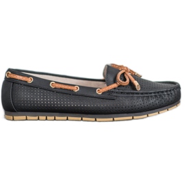 Kylie Wygodne Mokasyny czarne