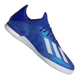 Buty adidas X 19.1 In M EG7134 niebieskie niebieskie