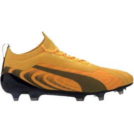Buty piłkarskie Puma One 20.1 Fg Ag Ultra M 105743 01 żółte żółcie